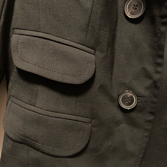 Escada Black Wool Blazer - Picture 4 of 8